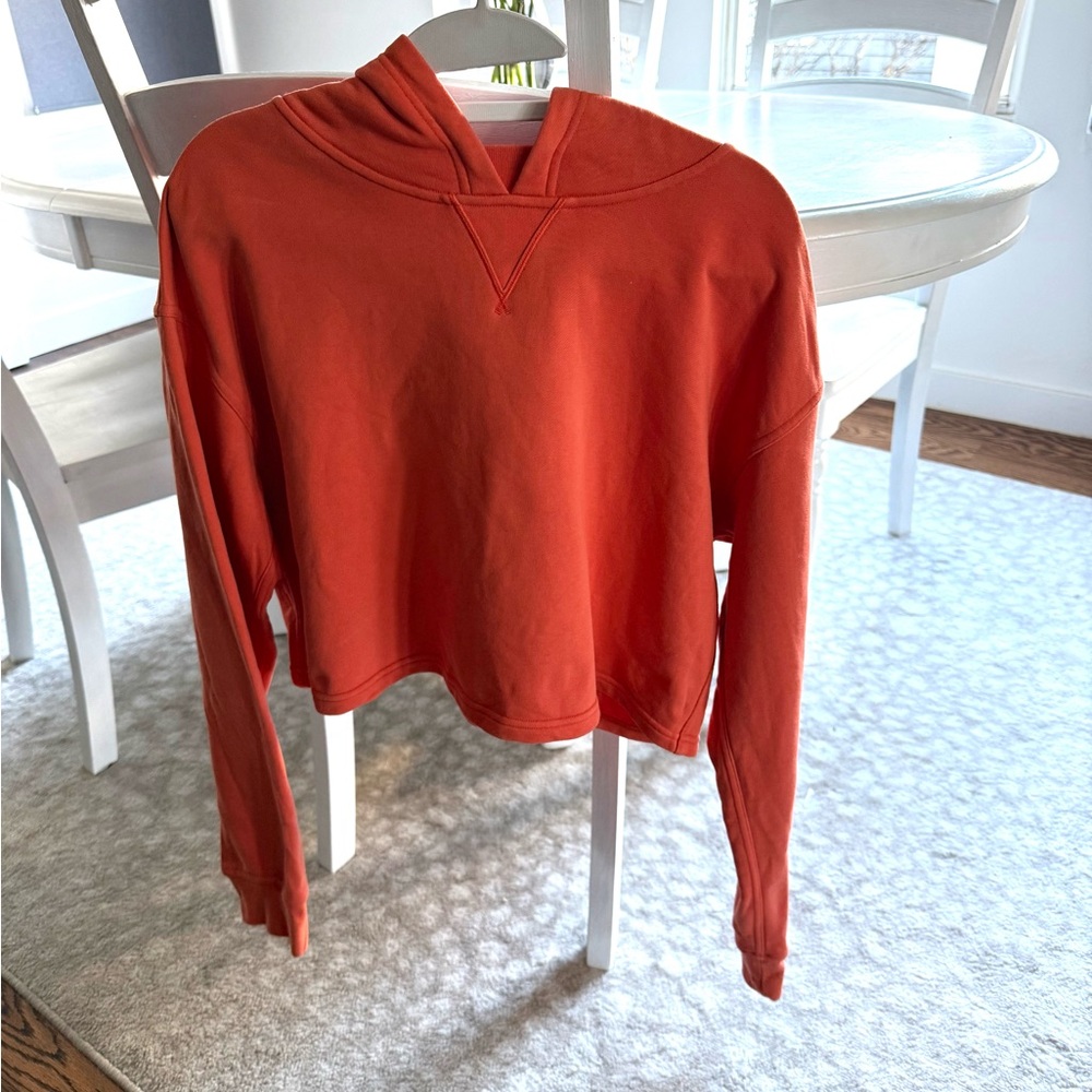 lululemon athletica Vibrant Orange Hoodie